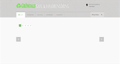 Desktop Screenshot of grondals.com